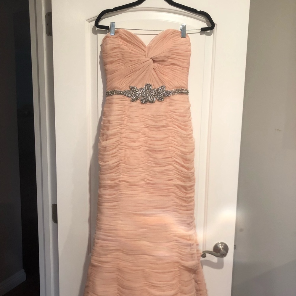 JOVANI pink evening gown